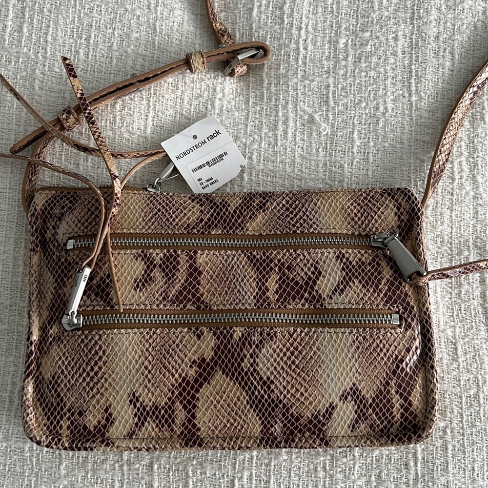 Snake skin bag